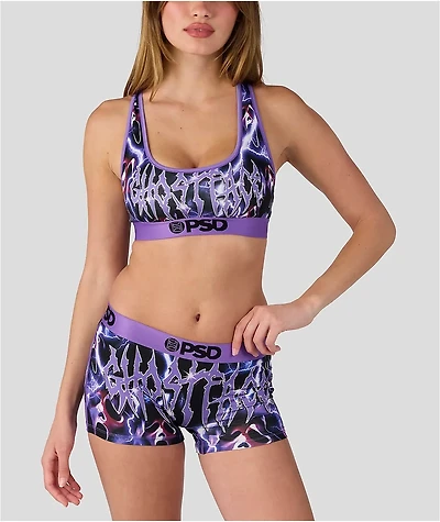 PSD x Ghostface Purple Boyshort Underwear