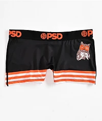 PSD x Hooters Racing Black Boyshort Underwear