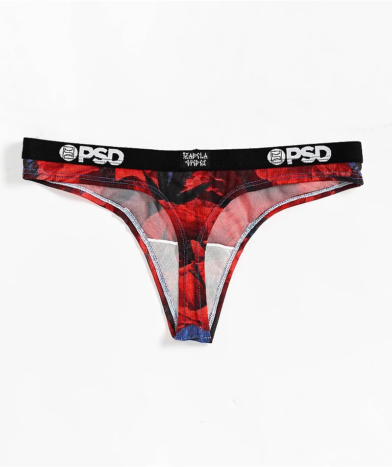 PSD x Izabela Guedes Poppy High Mesh Thong Underwear