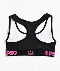 PSD x Keep A Breast Foundation I Heart Boobies Black Sports Bra