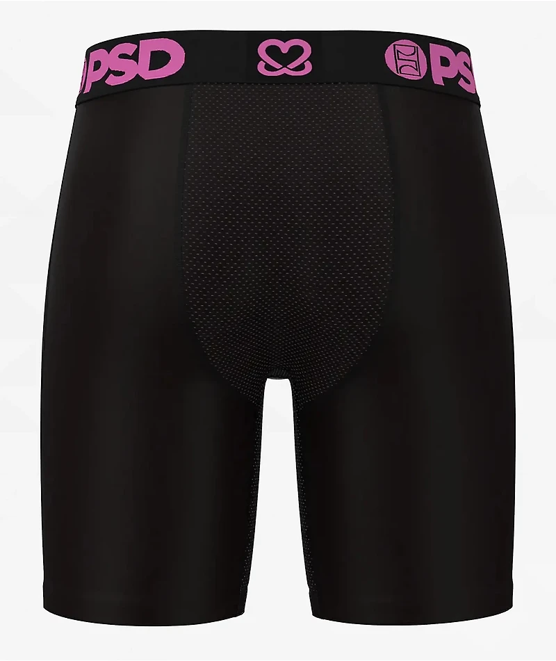 PSD x Keep A Breast Foundation I Love Boobies Black Boxer Briefs