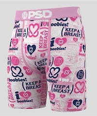PSD x Keep A Breast Foundation Stacked Pink Boxer Briefs