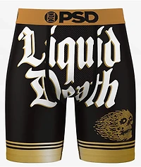 PSD x Liquid Death Black & Gold Boxer Briefs