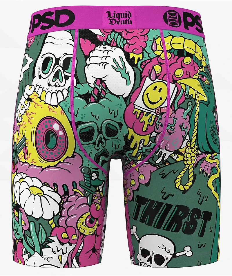 PSD x Liquid Death Drip Boxer Briefs