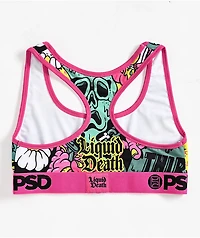 PSD x Liquid Death Drip Sports Bra