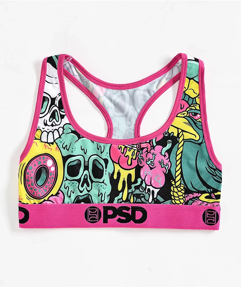 PSD x Liquid Death Drip Sports Bra