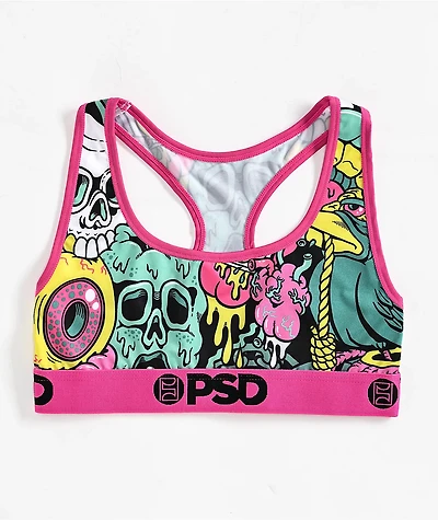PSD x Liquid Death Drip Sports Bra