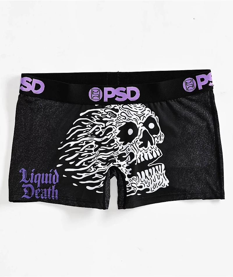 PSD x Liquid Death Skull Boyshort Underwear
