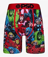 PSD x Marvel Avengers Squad Red Boxer Briefs