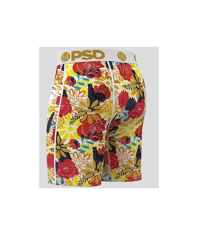 PSD x Modelo Floral White Boxers