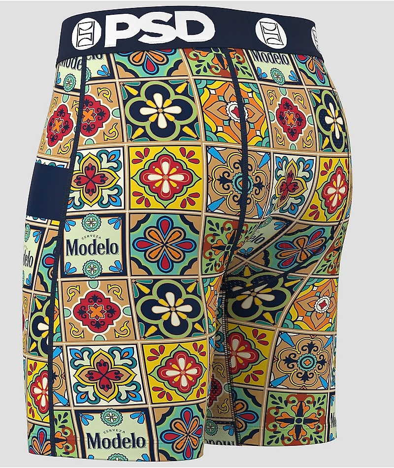 PSD x Modelo Mosaic Boxer Briefs