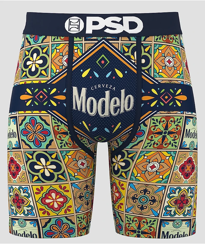 PSD x Modelo Mosaic Boxer Briefs