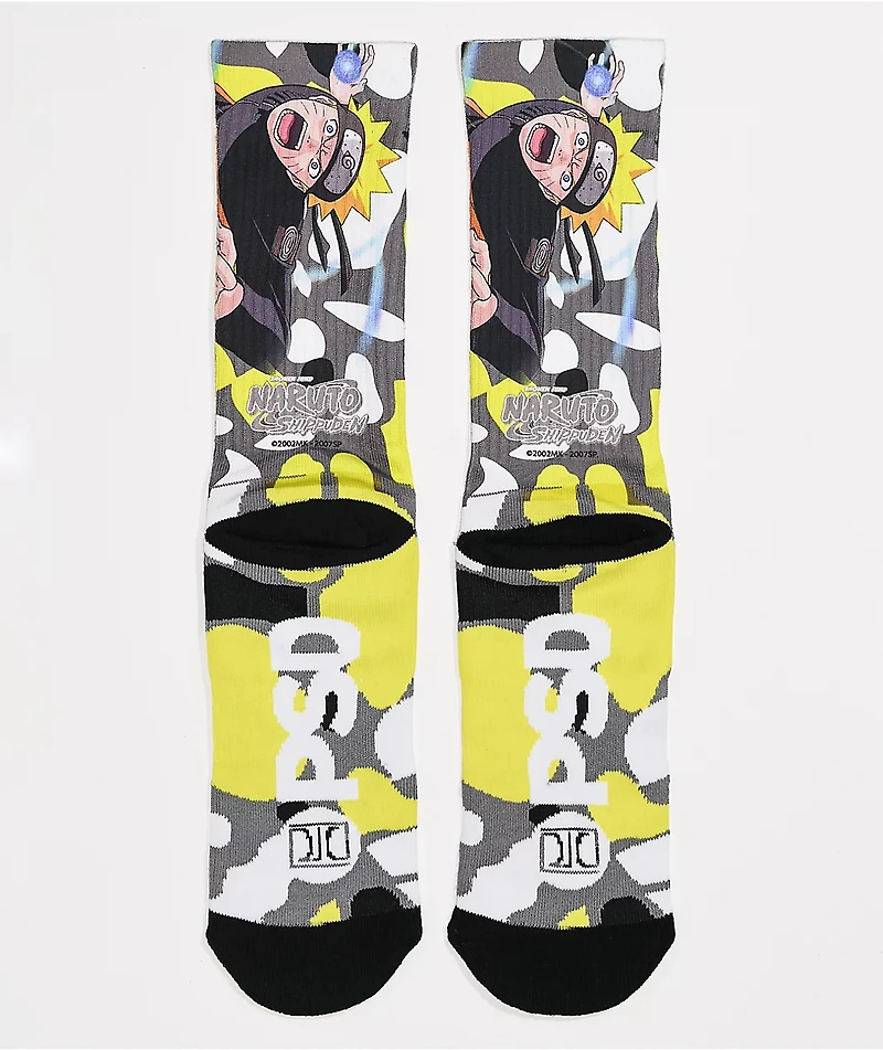 PSD x Naruto Camo Crew Socks