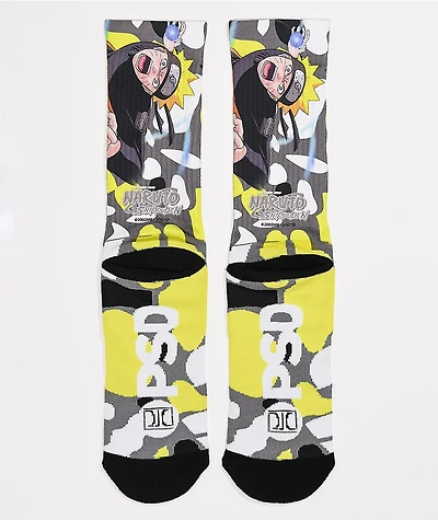 PSD x Naruto Camo Crew Socks
