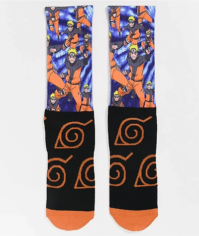 PSD x Naruto Clone Jutsu Crew Socks