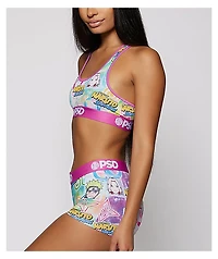 PSD x Naruto Shippuden Icon Tie Dye Boyshort Underwear