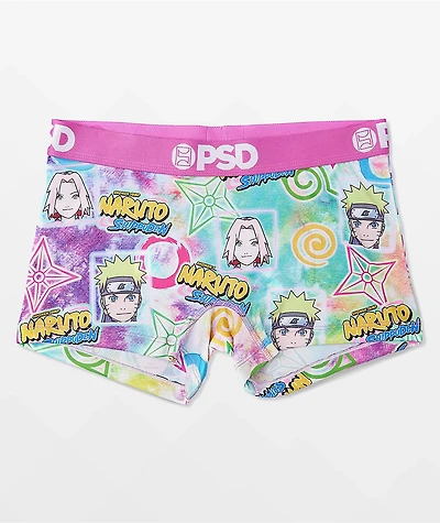 PSD x Naruto Shippuden Icon Tie Dye Boyshort Underwear