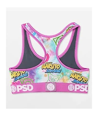 PSD x Naruto Shippuden Icon Tie Dye Sports Bra