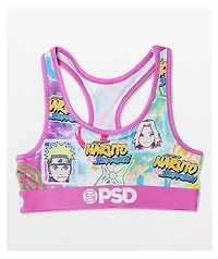 PSD x Naruto Shippuden Icon Tie Dye Sports Bra