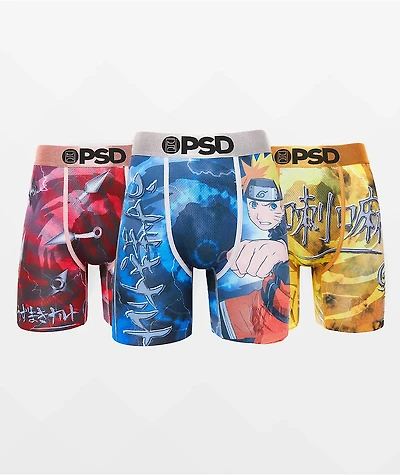 PSD x Naruto Shippuden Uzumaki 3 Pack Boxer Briefs