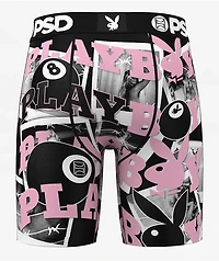 PSD x Playboy 8 Ball Black & Pink Boxer Briefs