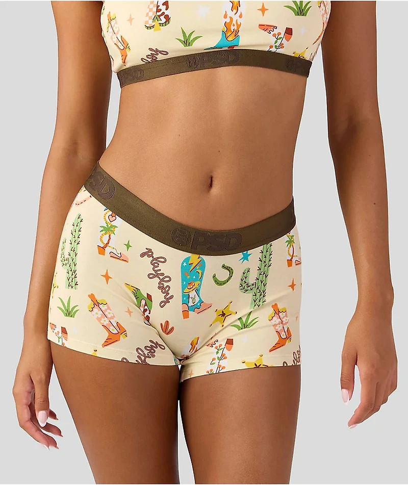 PSD x Playboy Booted Modal Boyshort Underwear
