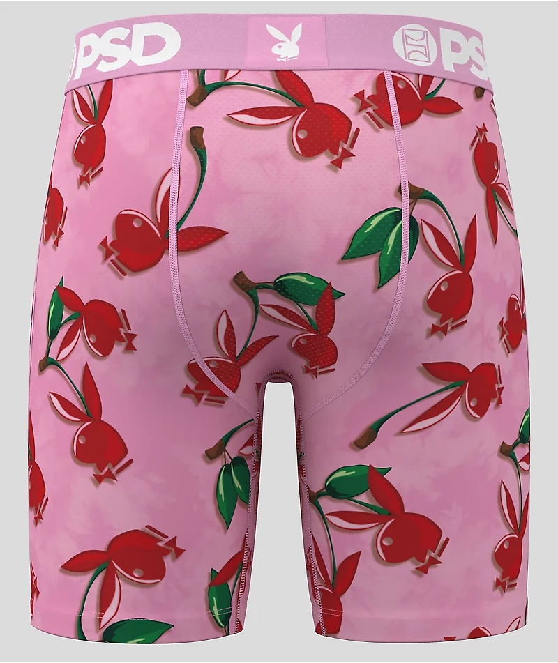 PSD x Playboy Cherry Love Pink Boxer Briefs