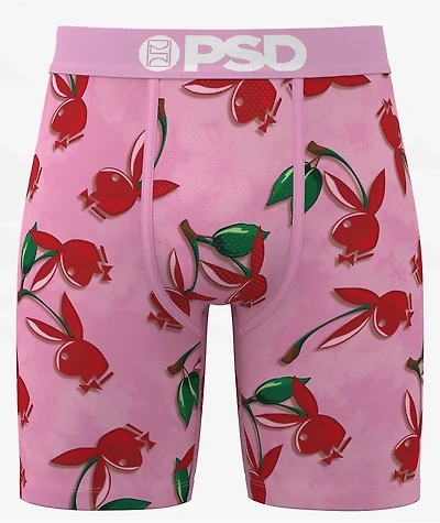 PSD x Playboy Cherry Love Pink Boxer Briefs