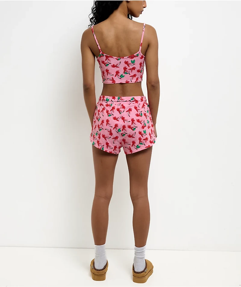 PSD x Playboy Cherry Love Pink Lounge Set