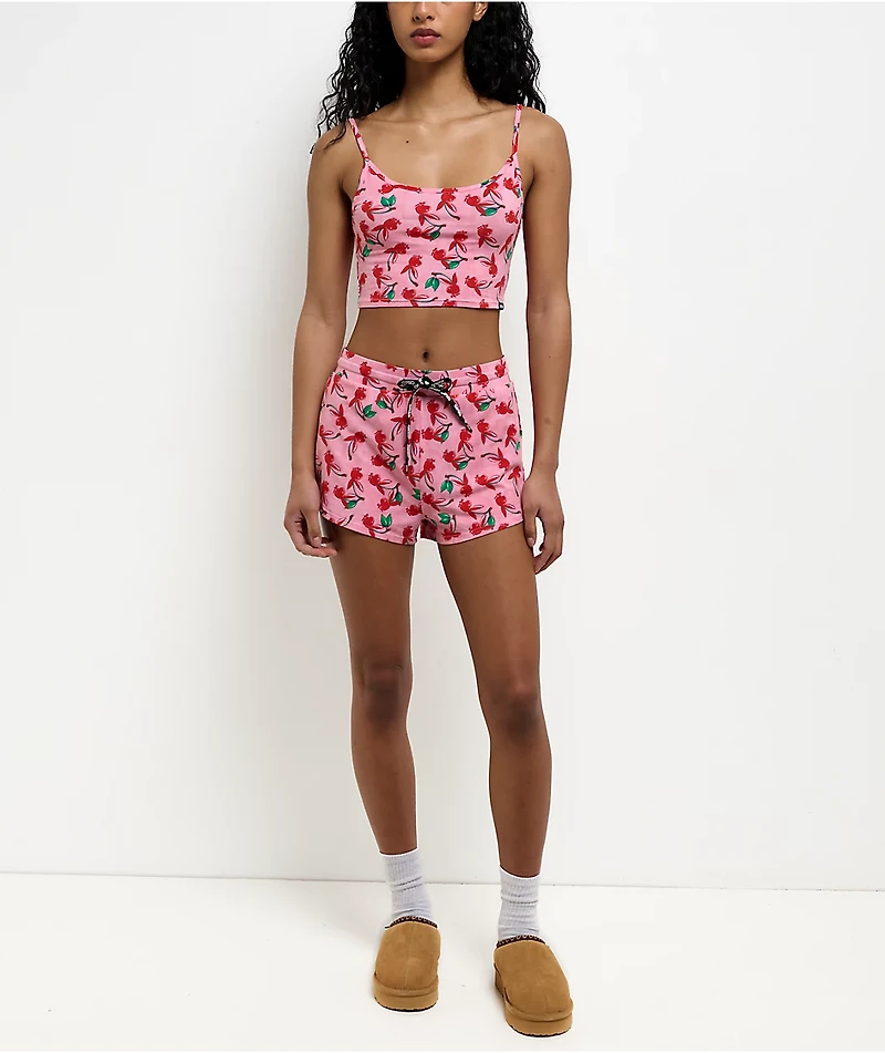 PSD x Playboy Cherry Love Pink Lounge Set