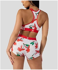 PSD x Playboy Cherry Lux Boyshort Underwear