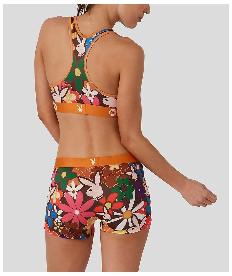 PSD x Playboy Funk Floral Boyshort Underwear