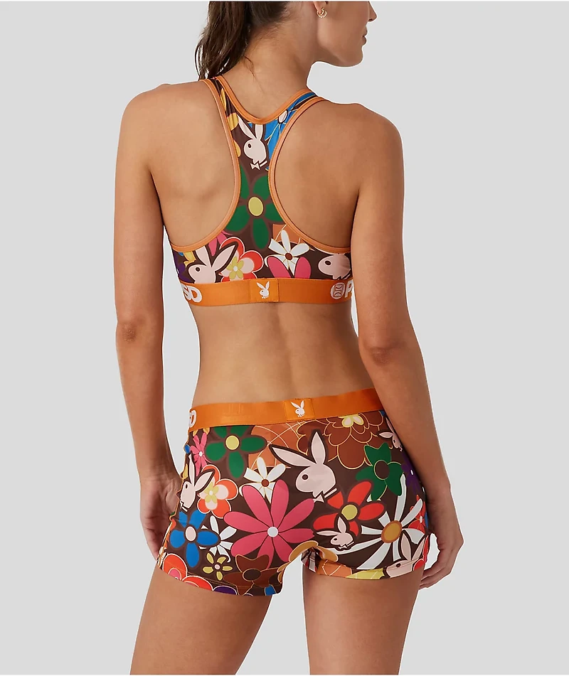PSD x Playboy Funk Floral Sports Bra