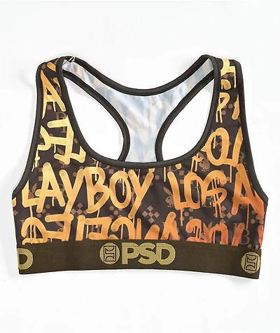 PSD x Playboy Graffiti Luxe Sports Bra