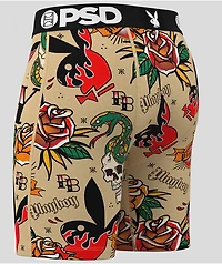 PSD x Playboy Inked Brown Boxer Briefs