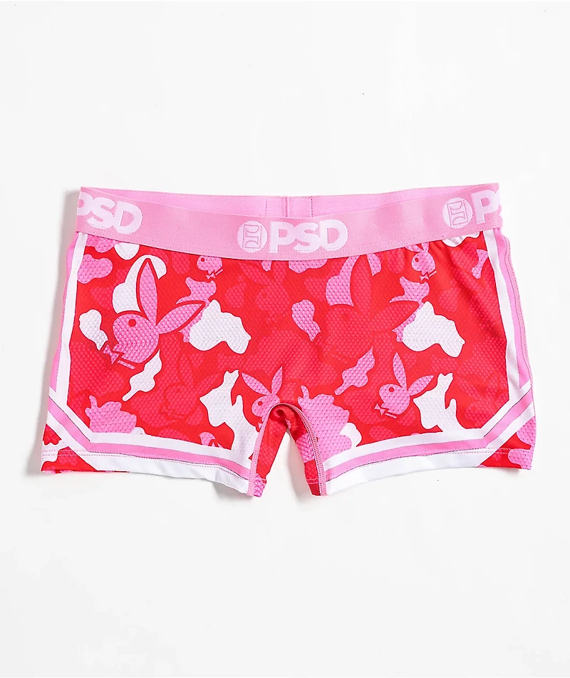 PSD x Playboy Love Camo Pink Boyshort Underwear