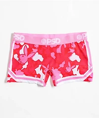 PSD x Playboy Love Camo Pink Boyshort Underwear
