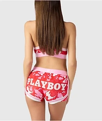 PSD x Playboy Love Camo Pink Boyshort Underwear