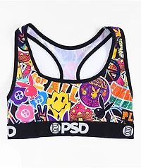 PSD x Playboy Peace Love Sports Bra