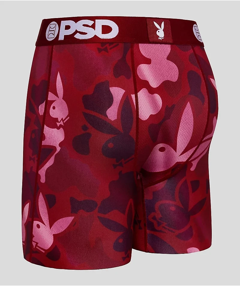 PSD x Playboy Red Silk Boxer Briefs