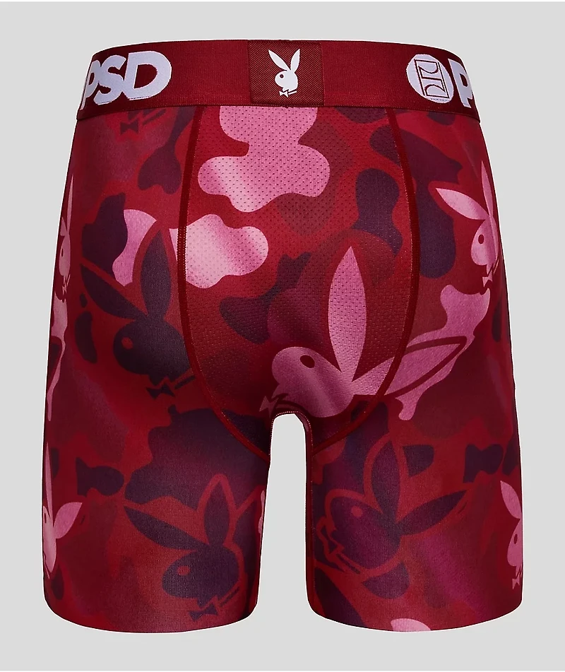 PSD x Playboy Red Silk Boxer Briefs