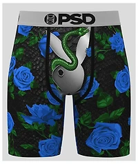 PSD x Playboy Snake Black Boxer Briefs