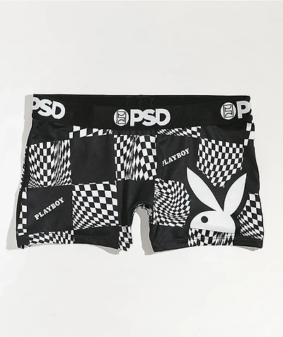 PSD x Playboy Warp Checks Boyshort Underwear
