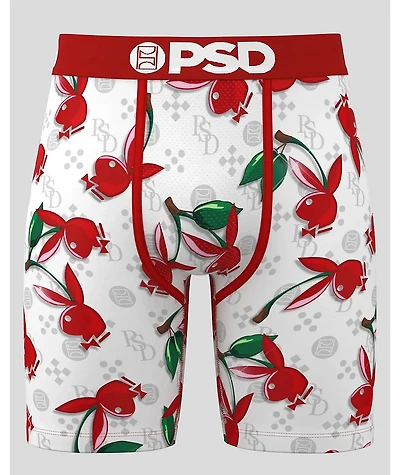 PSD x Playboy White Cherry Lux Boxer Briefs