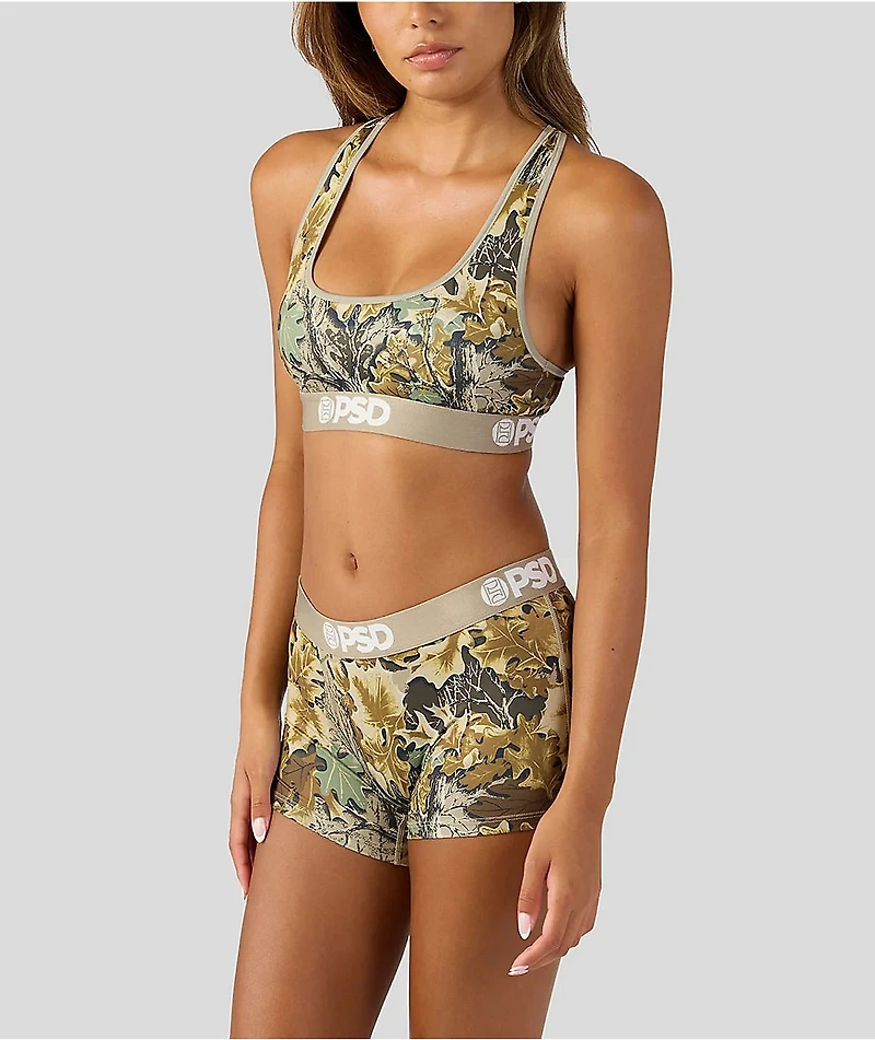 PSD x Realtree Classic Brown Sports Bra
