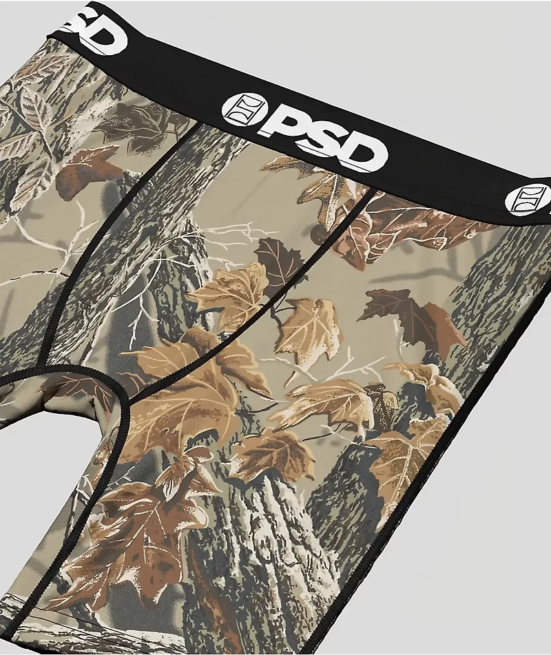 PSD x Realtree Kids Xtra Grey Camo Boxer Briefs