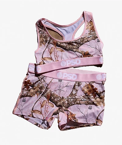 PSD x Realtree Pink Camo Boyshort Underwear
