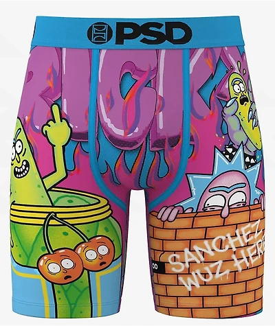 PSD x Rick & Morty Pickle Trip Boxer Briefs