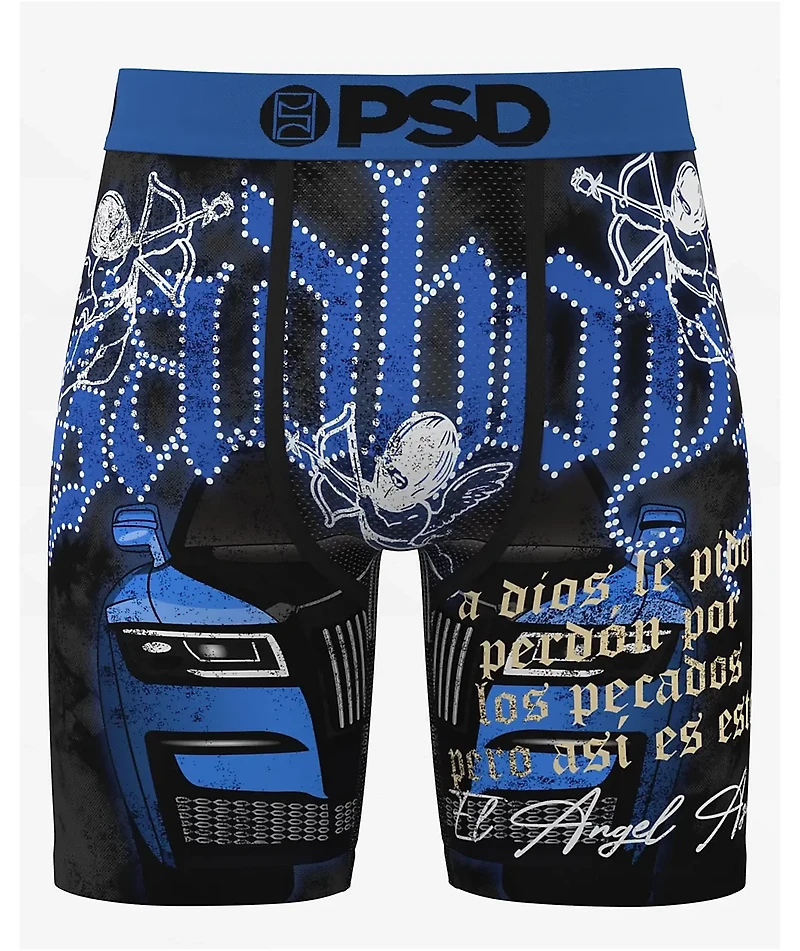 PSD x SAD BOYZ by Junior H Azul Angel Boxer Briefs