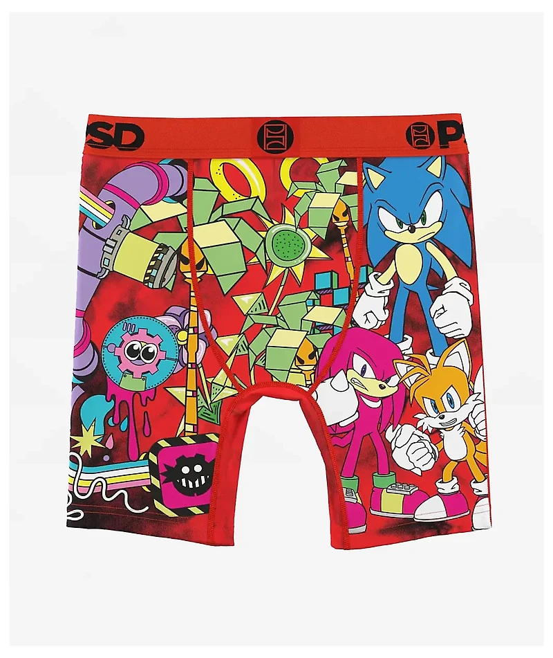PSD x Sonic The Hedgehog Kids Pop Boxer Briefs